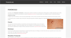 Desktop Screenshot of forunculo.com
