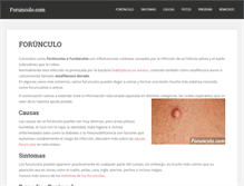 Tablet Screenshot of forunculo.com